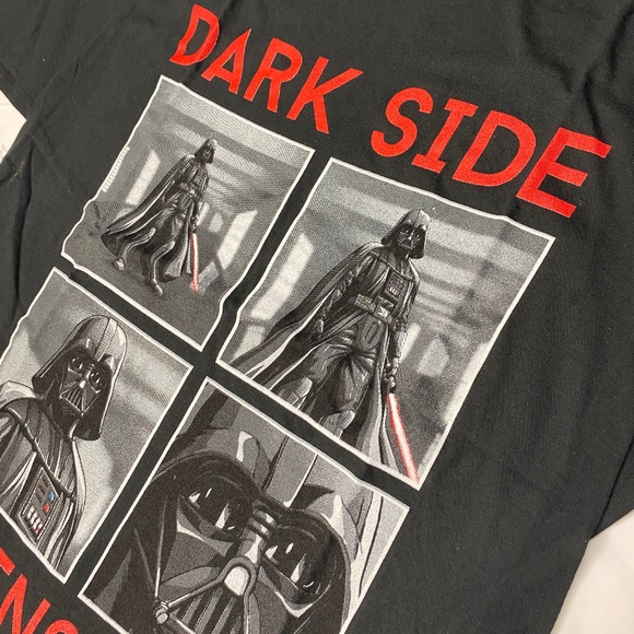 STAR WARS Darth Vader Dark Side Intensifies Tshirt - Picture 1 of 5